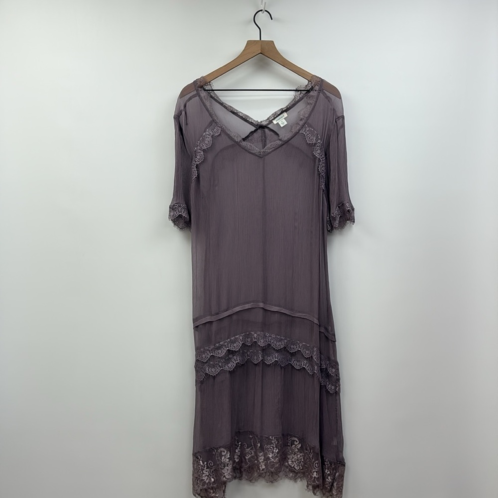Sundance Lavender Midi Dress - Picture 2 of 8